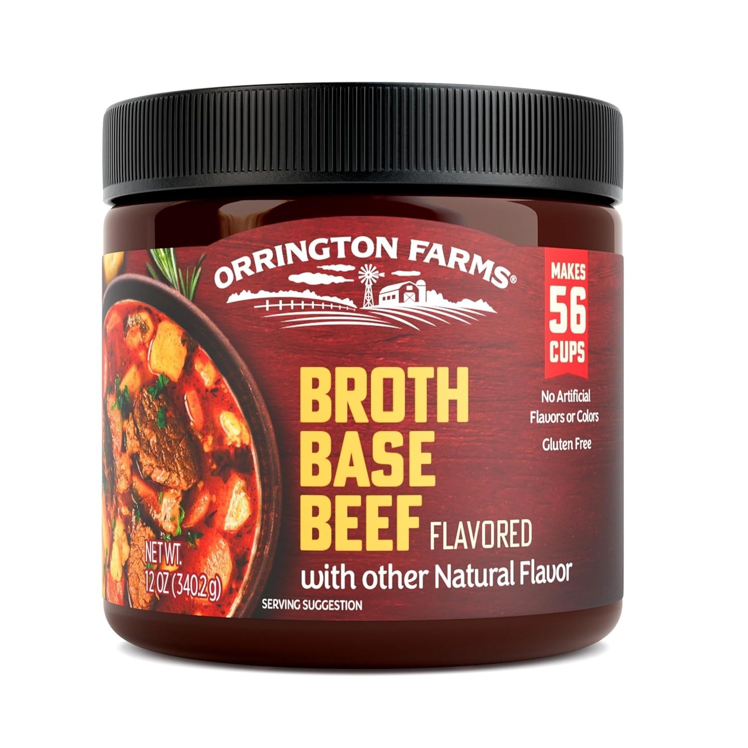 12oz Beef Flavored Bouillon – Season-to-Taste Broth Base for Effortless Cooking