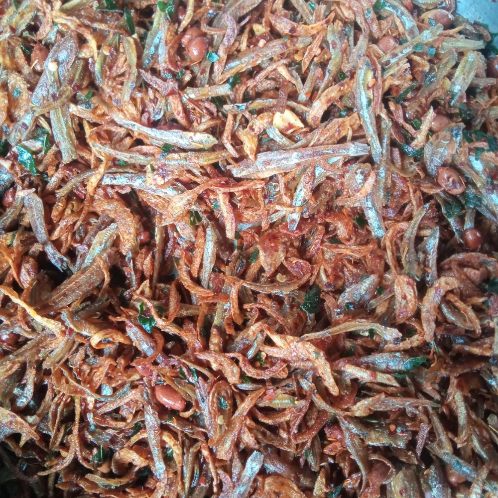 Home made Sprat’s fry with peanut 250g