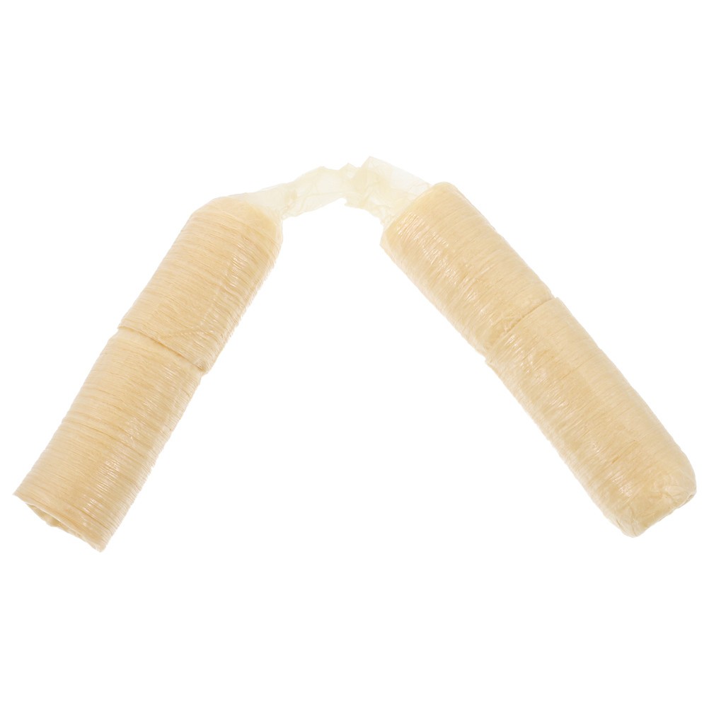 1 Set Elastic Collagen Sausage Casings for Kitchen Use Natural Edible Sleeve