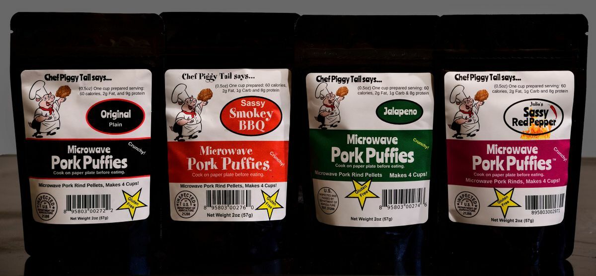 4-pack Best Sellers Sampler 2oz Bags Microwave Pork Rinds