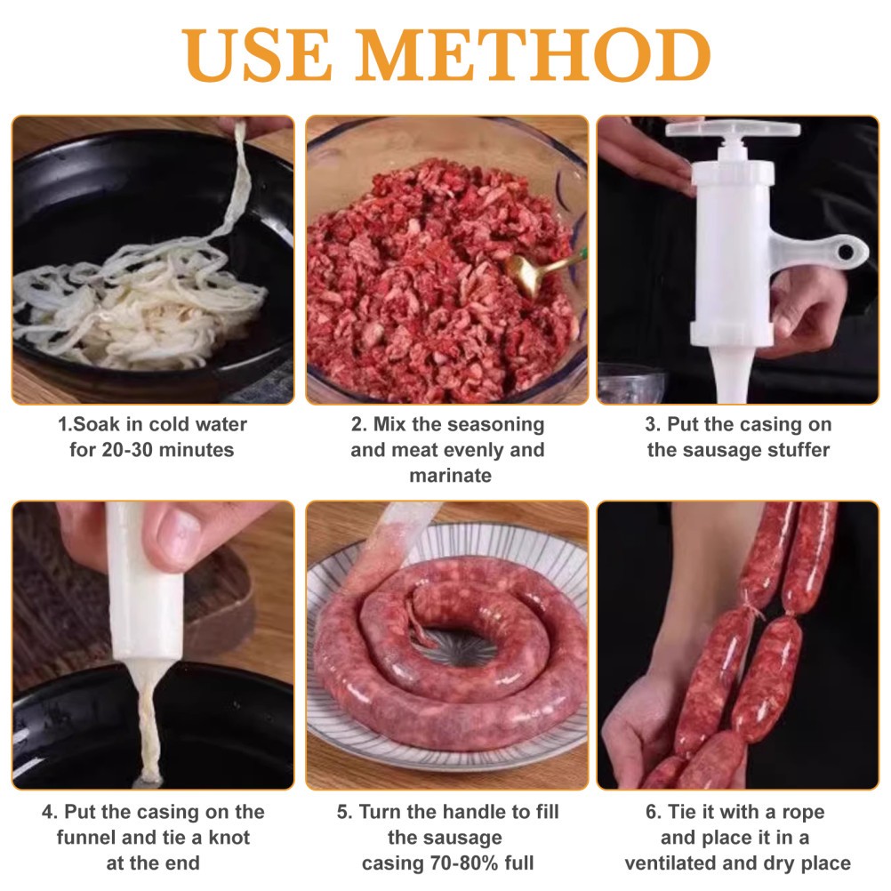 Perfect 17mm Collagen Sausage Casing for DIY Cooking Adventures