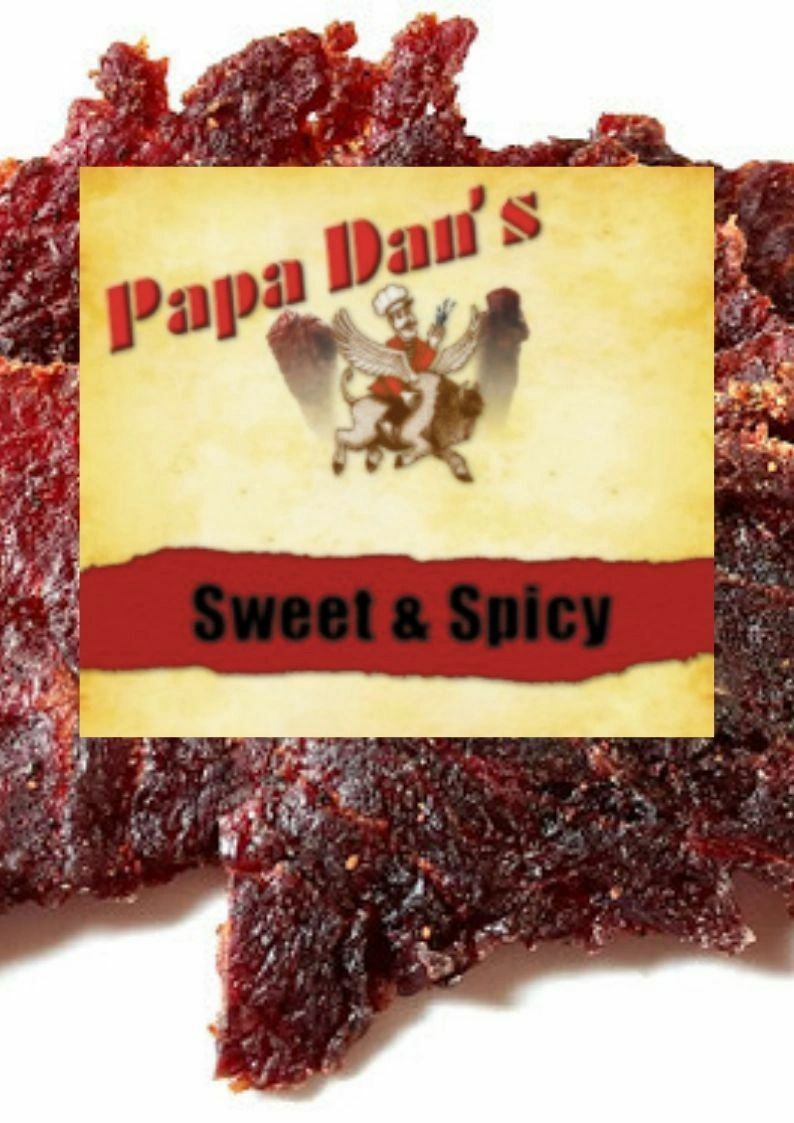 Papa Dan’s Sweet & Spicy Beef Jerky 8oz