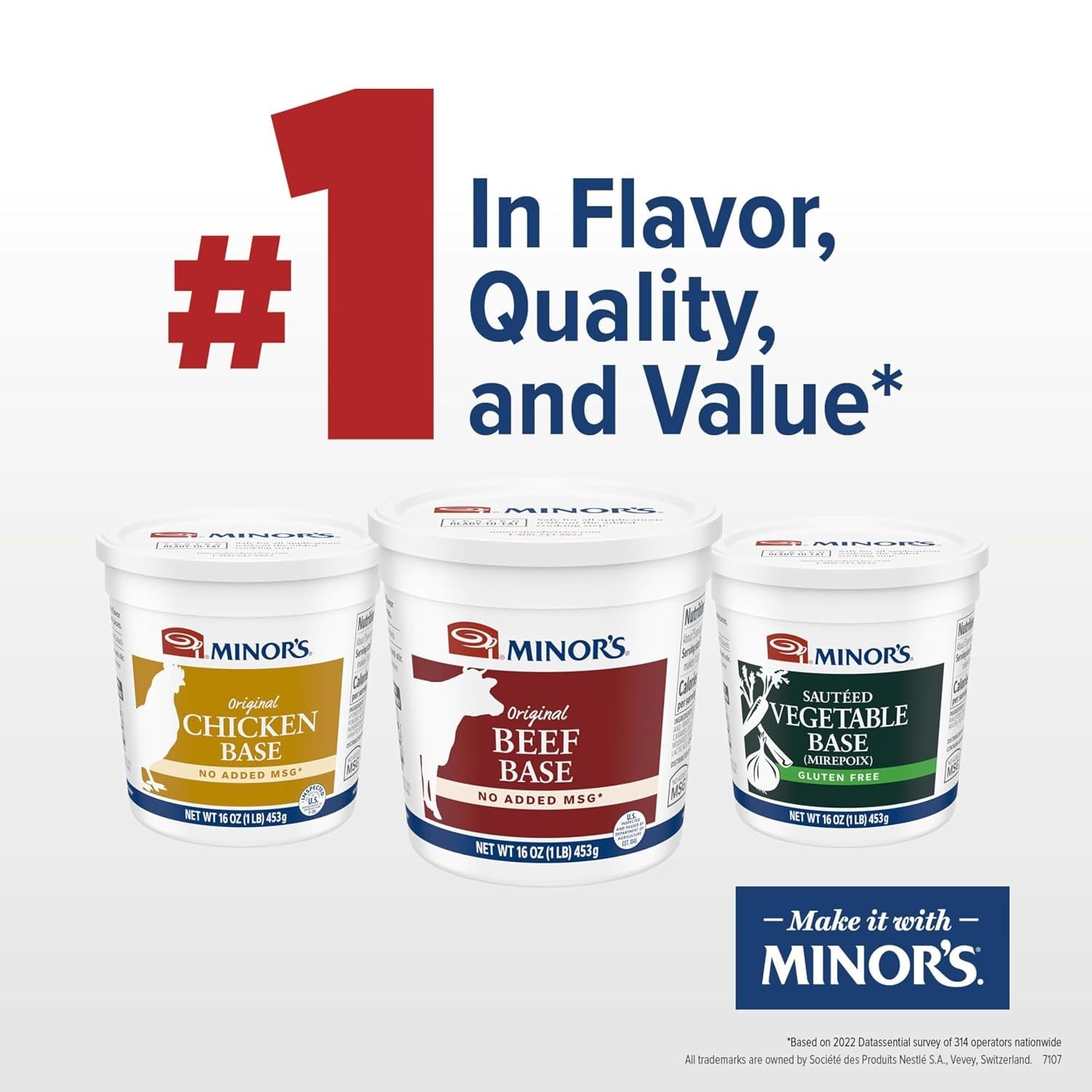 Versatile No MSG Beef Base, 16 oz Tub – Flavorful Broth & Sauce Ingredient