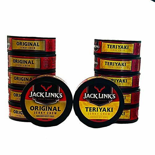 Generic Jack Links Original and Teriyaki Jerky Chew Bundle | Original Beef Je…