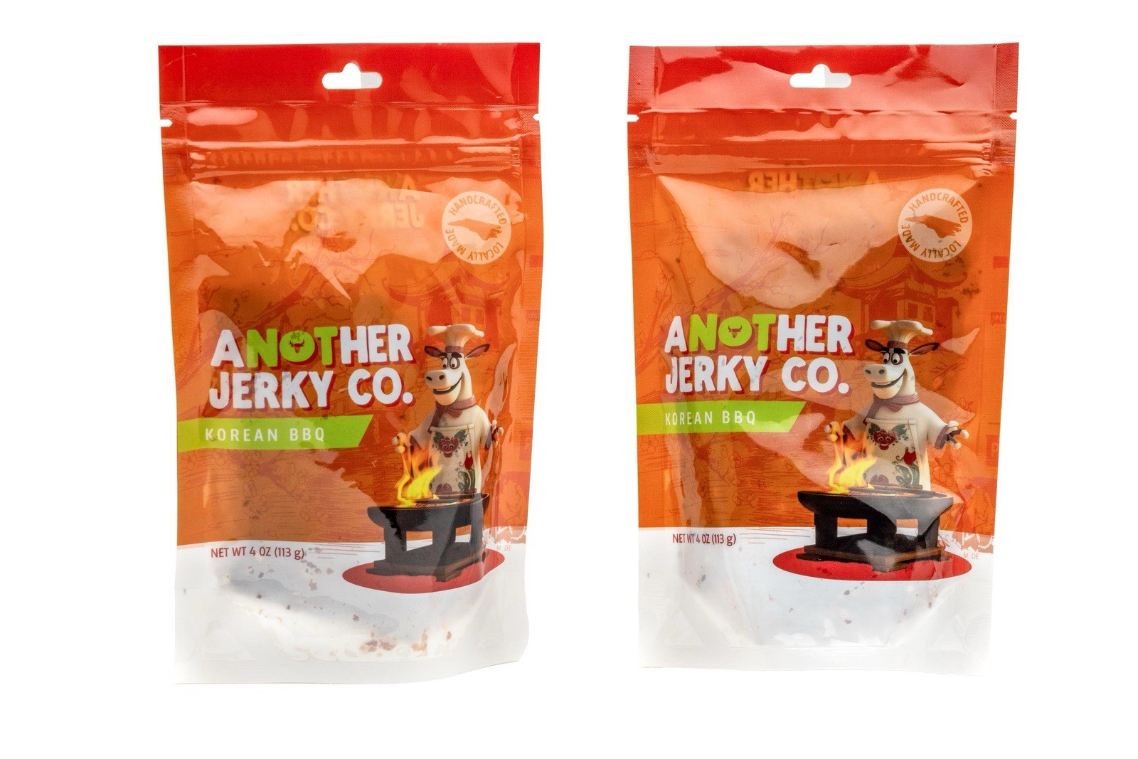 Not Another Jerky Co Korean BBQ, 4oz Bag, Made In North Carolina, Local Sourced!