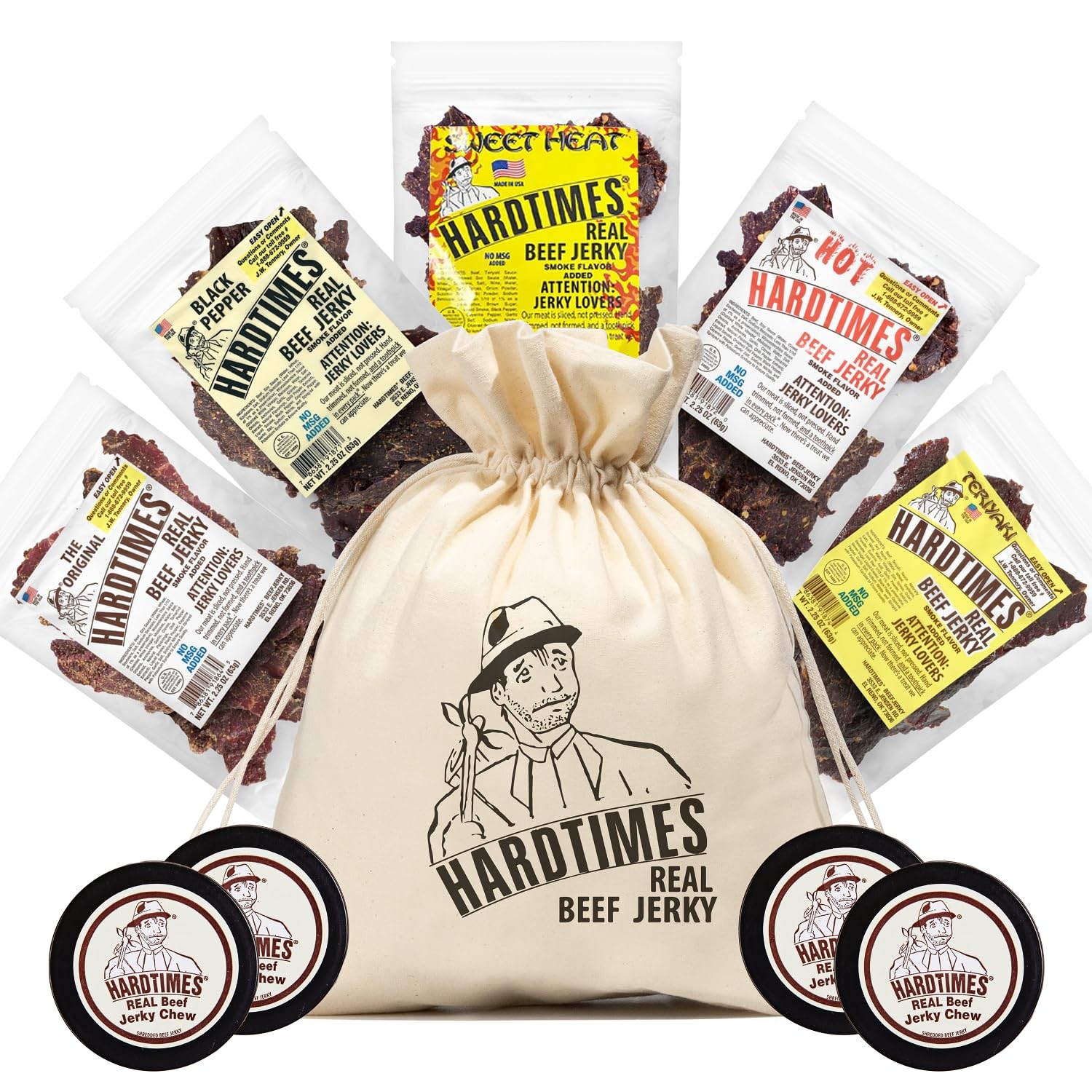 Beef Jerky – Variety, Specialty Gift Bag – Great Gift for Fathers Day, Holida…