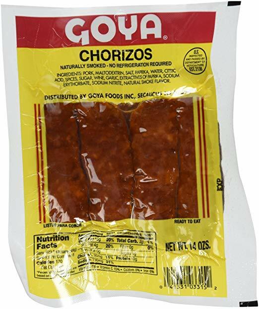 Goya Chorizos 8 Count 14 Oz (2 pack)