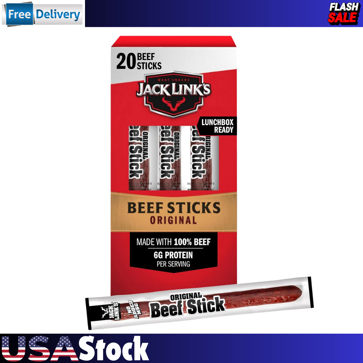 Jack Link’s Original Beef Sticks (18.4 oz., 20 ct.)