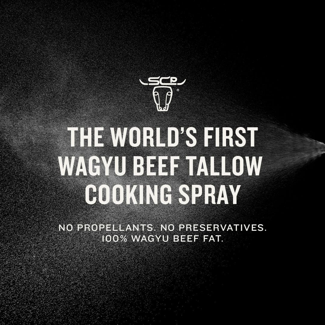 South Chicago Packing Wagyu Beef Tallow Spray, 7 Ounces, Paleo-Friendly, Keto