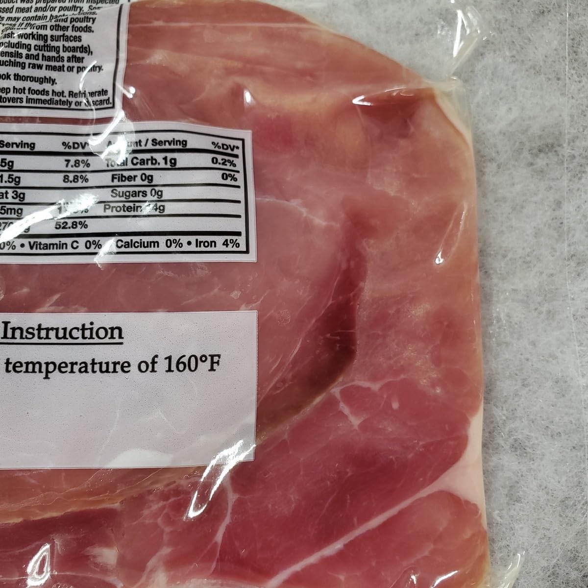 Brand Country Ham Biscuit Cut 5-3oz Packs
