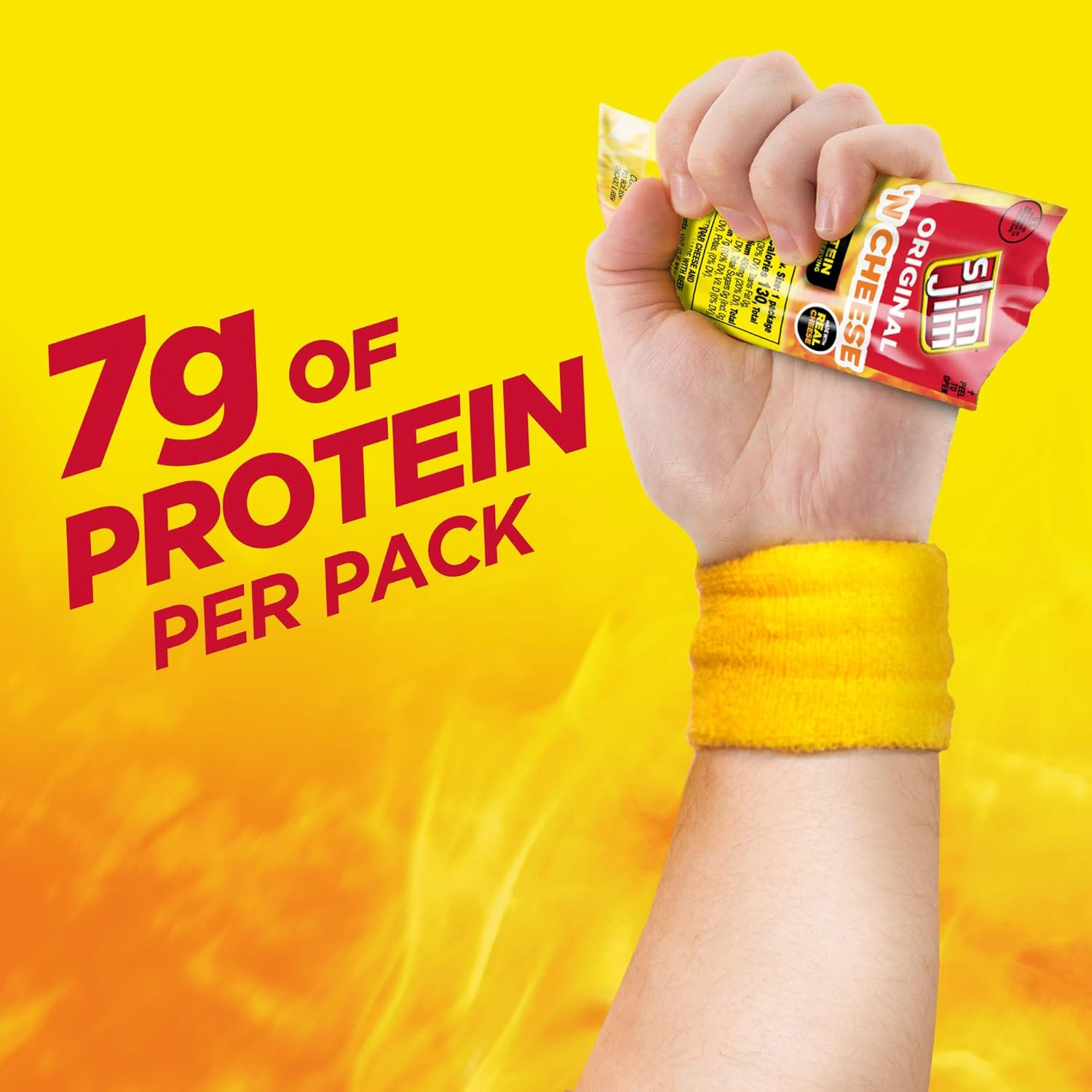 Beef ‘N Cheese Smoked Meat Sticks, Mild Flavor, High Protein, Father’S Day Meat