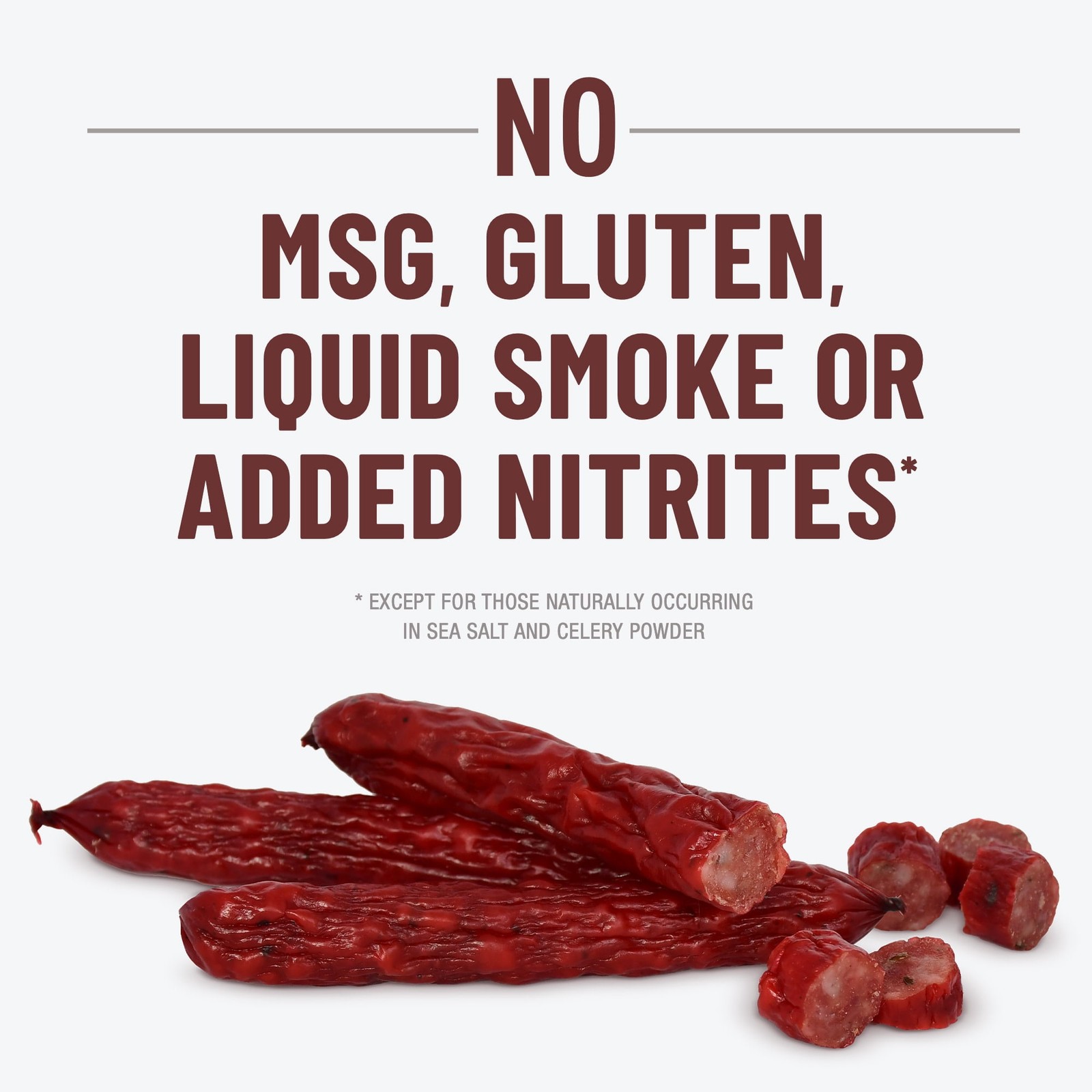 Pork Hot and Spicy Smoked Shorty Sausages, 7g Protein Per Serving, 7.5 oz.