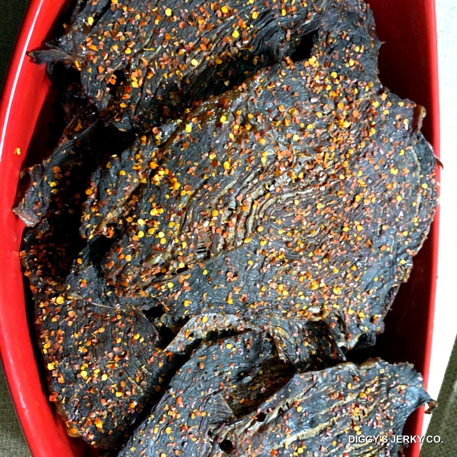 Beef Jerky Sweet and spicy very good 1 Lb