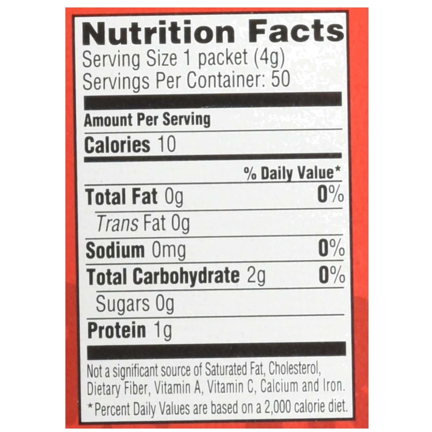 50 Packets Herb Ox Beef Bouillon – Sodium Free
