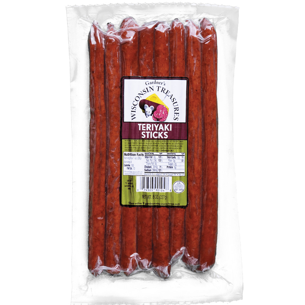 2 Lbs. Four Pack Varity Sampler Combo Gardner’s Meat Snack Sticks 4-8 oz. packs