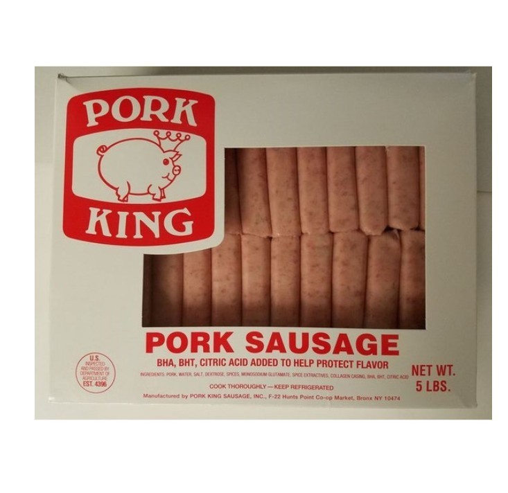Pork King – Breakfast Pork Sausage – 5 lbs