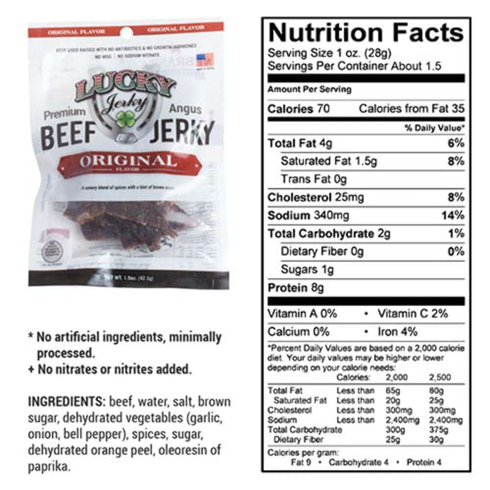 Original Beef Jerky | Pack of 24 | 1.5 oz | Nebraska Star Beef