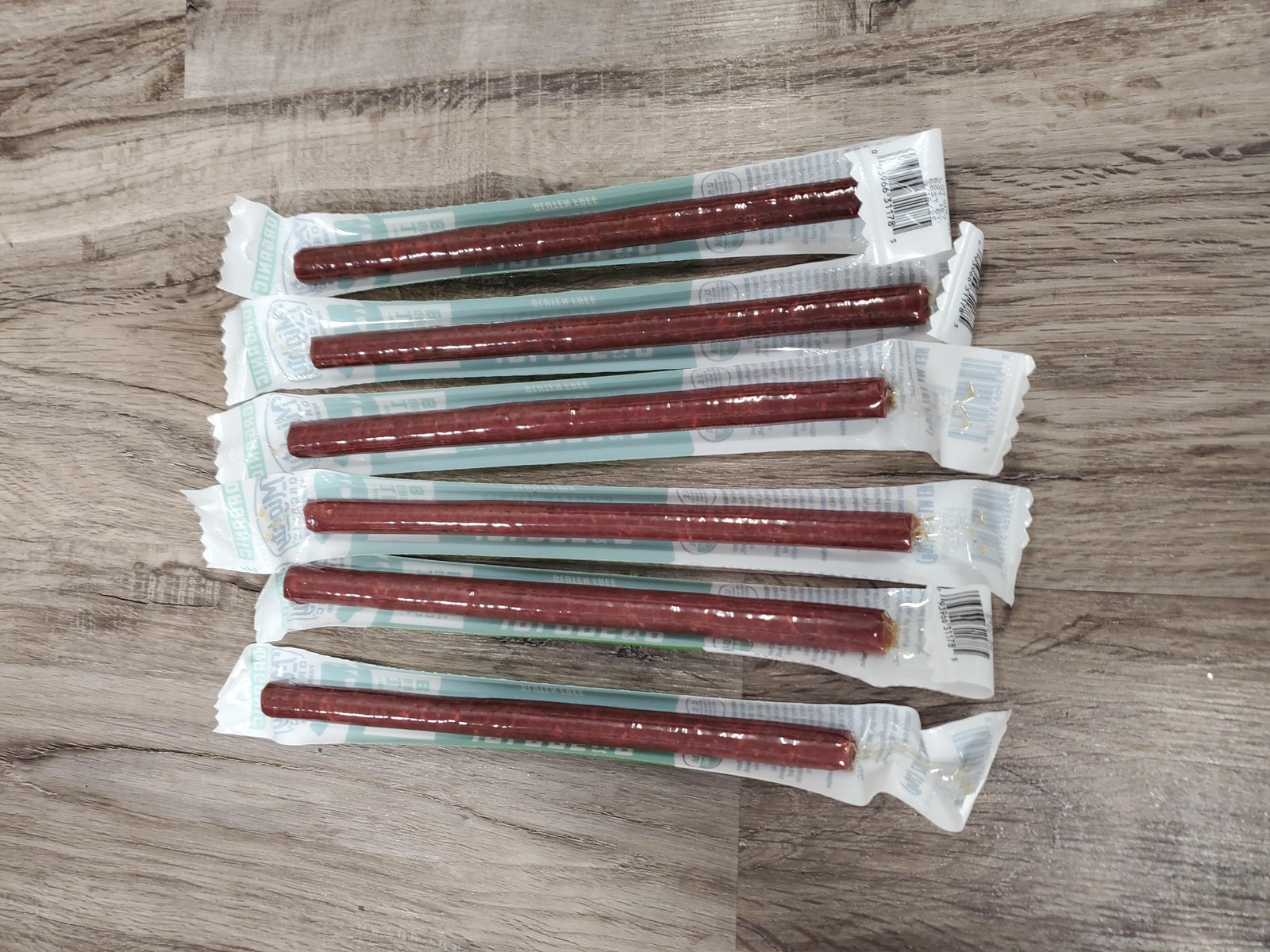 Mighty Organic Jalapeno Beef Sticks 6 Pack Grassfed Gluten Free USDA Organic