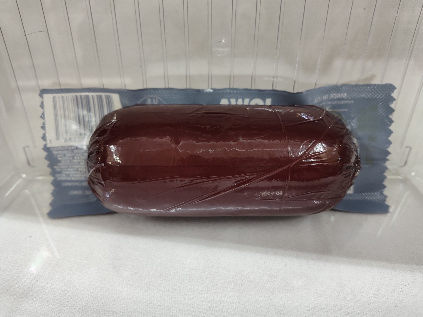 Iowa Smoke House Cheesy Original Summer Sausage 12oz. USA EXP. 02/27/2026