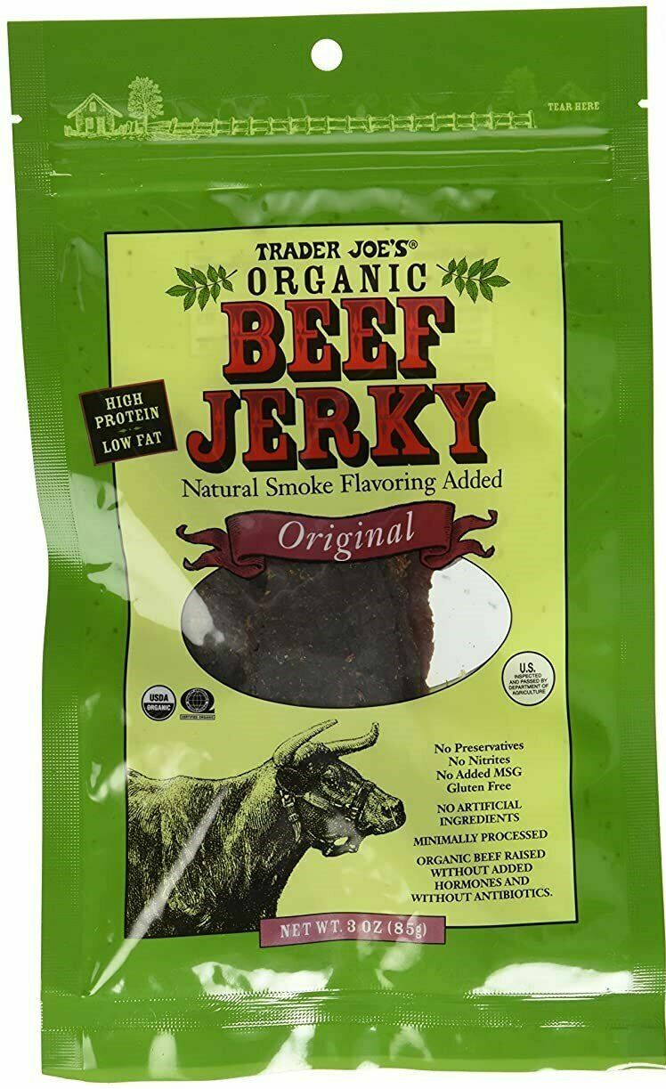Trader Joe’s Organic Beef Jerky Original 3oz(85g)