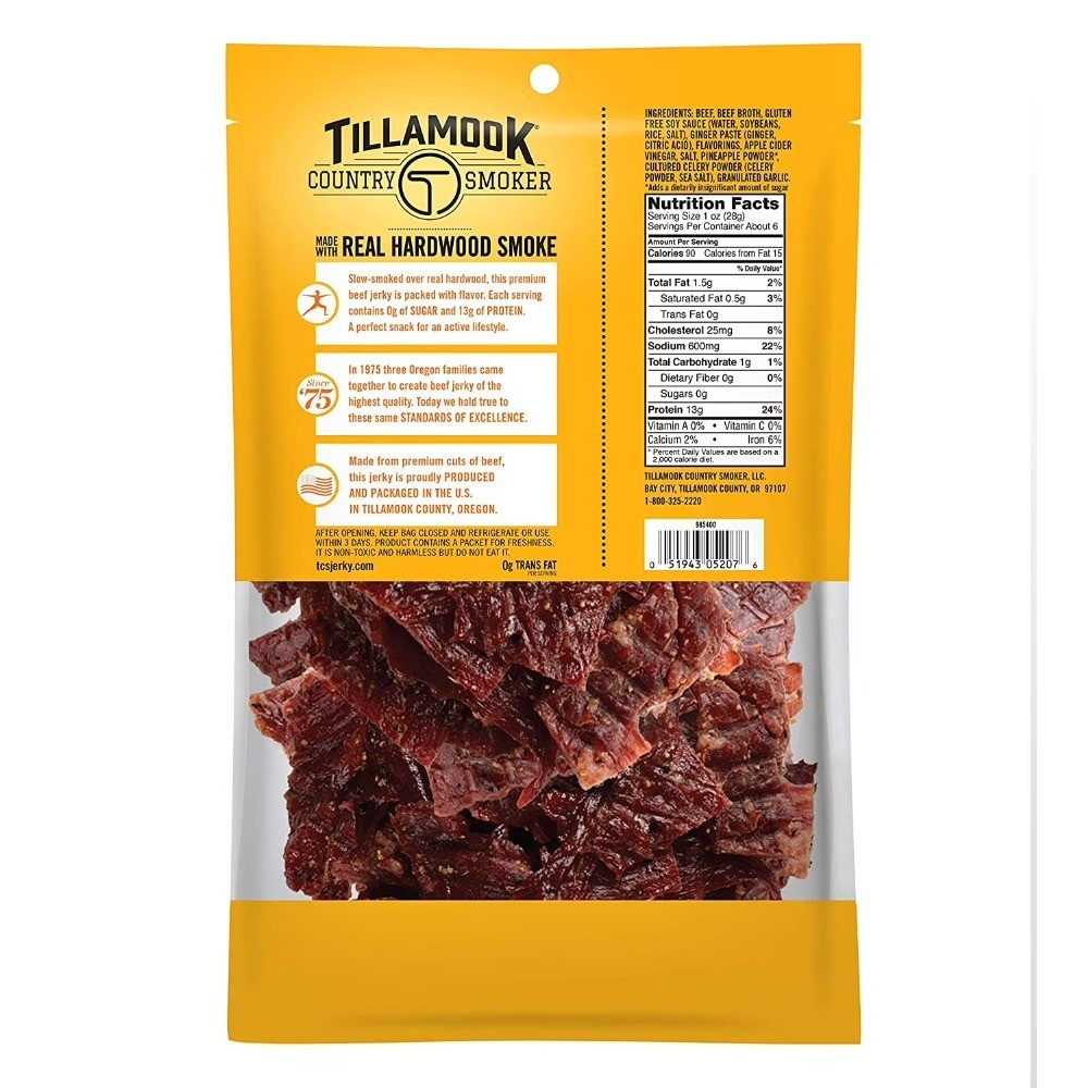 (2 pack) Zero Sugar Jerky, Original, 6.5 oz