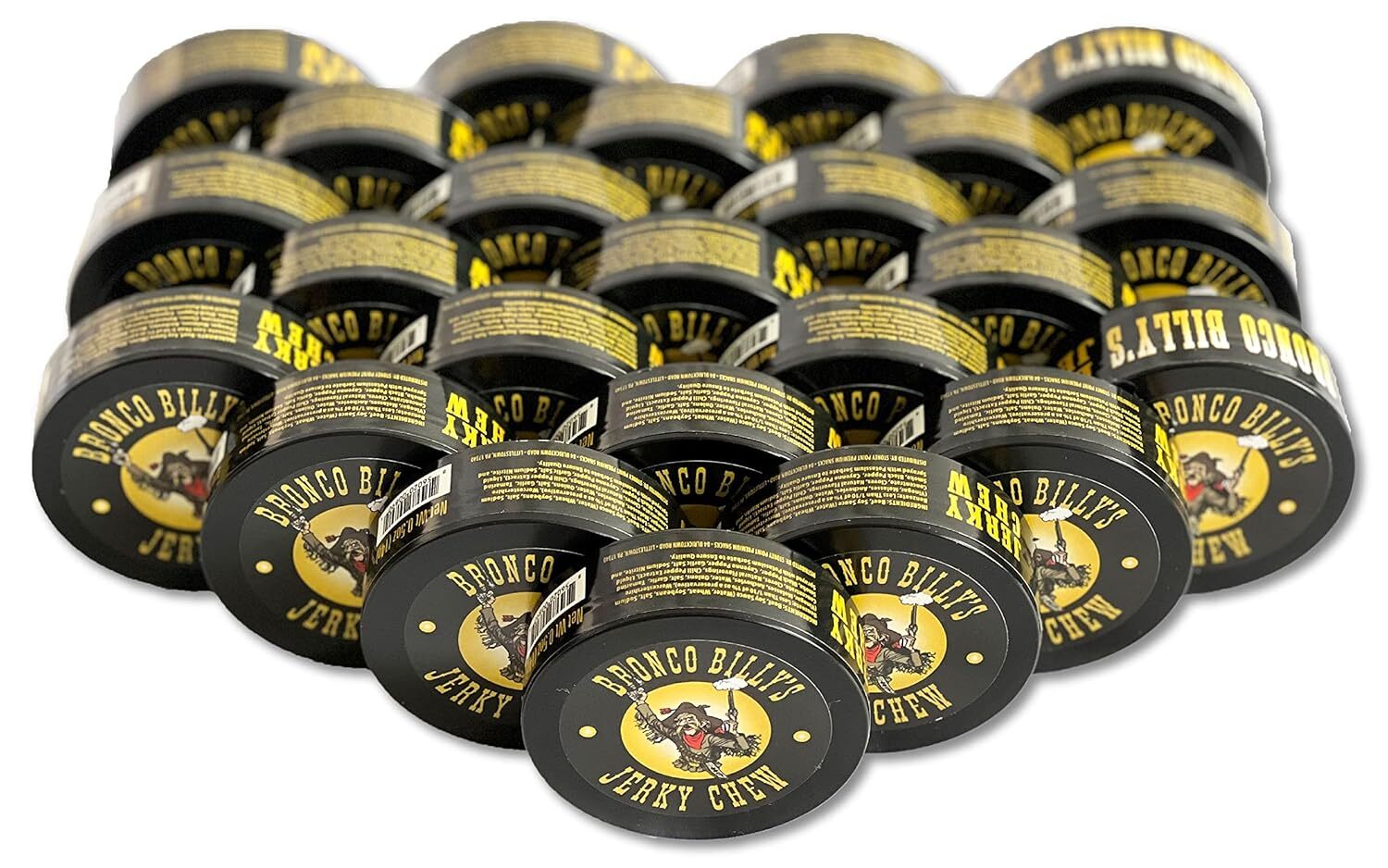 Bronco Billy’S Jerky Chew Premium Shredded Beef Jerky, 24 Count