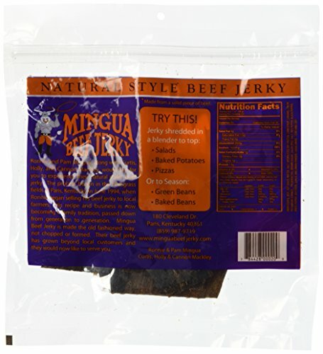 Mingua Cajun Style Beef Jerky 3.5oz (1-Bag)