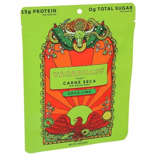 Vacadillos Air Dried Beef Chili Lime Carne Seca