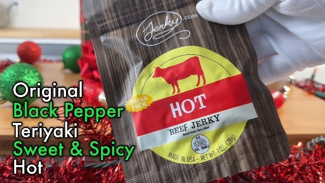 Beef Jerky Sampler Pack – 5 Flavors, Premium Meat Snack, No MSG, Gift for Men