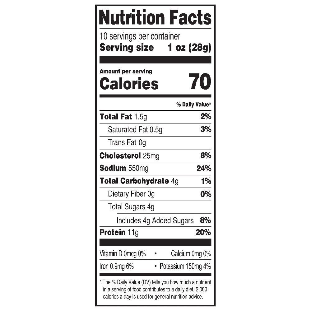 Premium Beef Jerky Value Pack, 2 Bags, 10 oz Total, All Natural, High Protein
