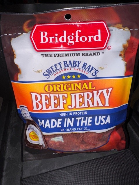 Bridgford Sweet Baby Ray’s Original Beef Jerky 2.84oz