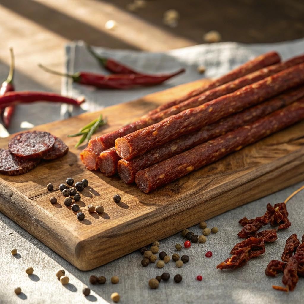 Jack Link’s WILD Hot Spicy Jerky Sticks – Ready to Eat 1 Ounce (Pack of 20)