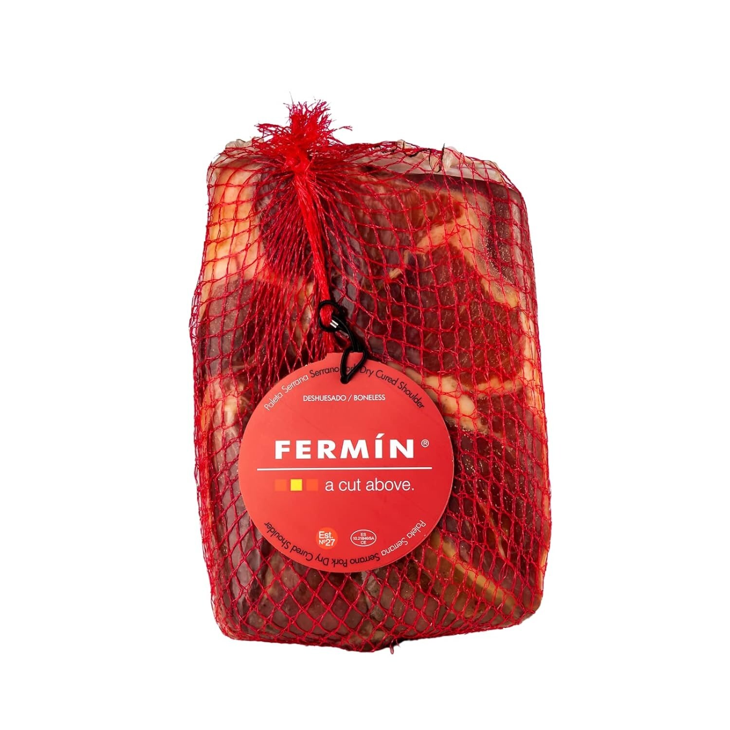 SERRANO HAM SHOULDER (BONELESS) PALETA SERRANO SIN HUESO by FERMIN