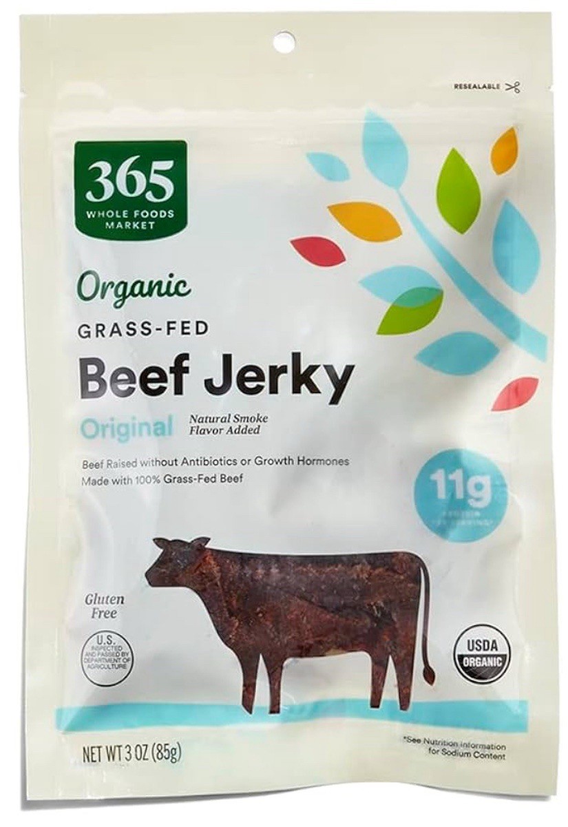 Organic Grass Fed Beef Jerky 3oz (Original)