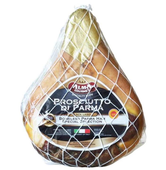 Italian Prosciutto di Parma D.O.P. Black Label Boneless Ham – Aged 18 Months