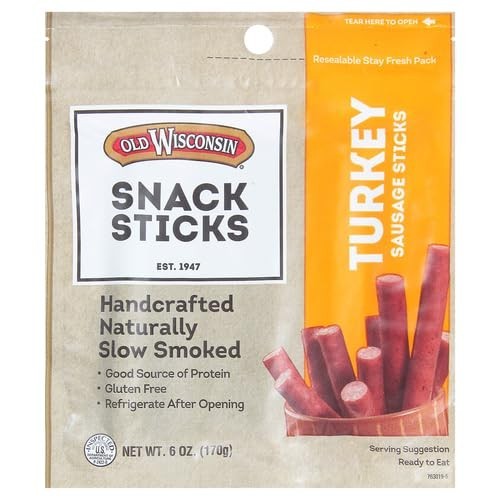 High Protein Turkey Snack Sticks – Gluten Free & Naturally Smoked Delicacy
