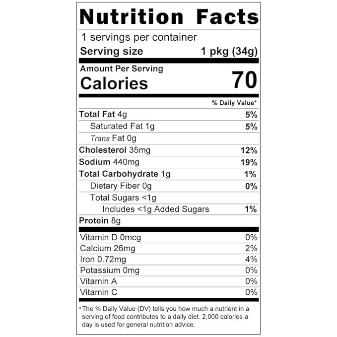 Full 24-ct Box Trail’s Best 1.2oz Smoked Turkey Snack Sticks