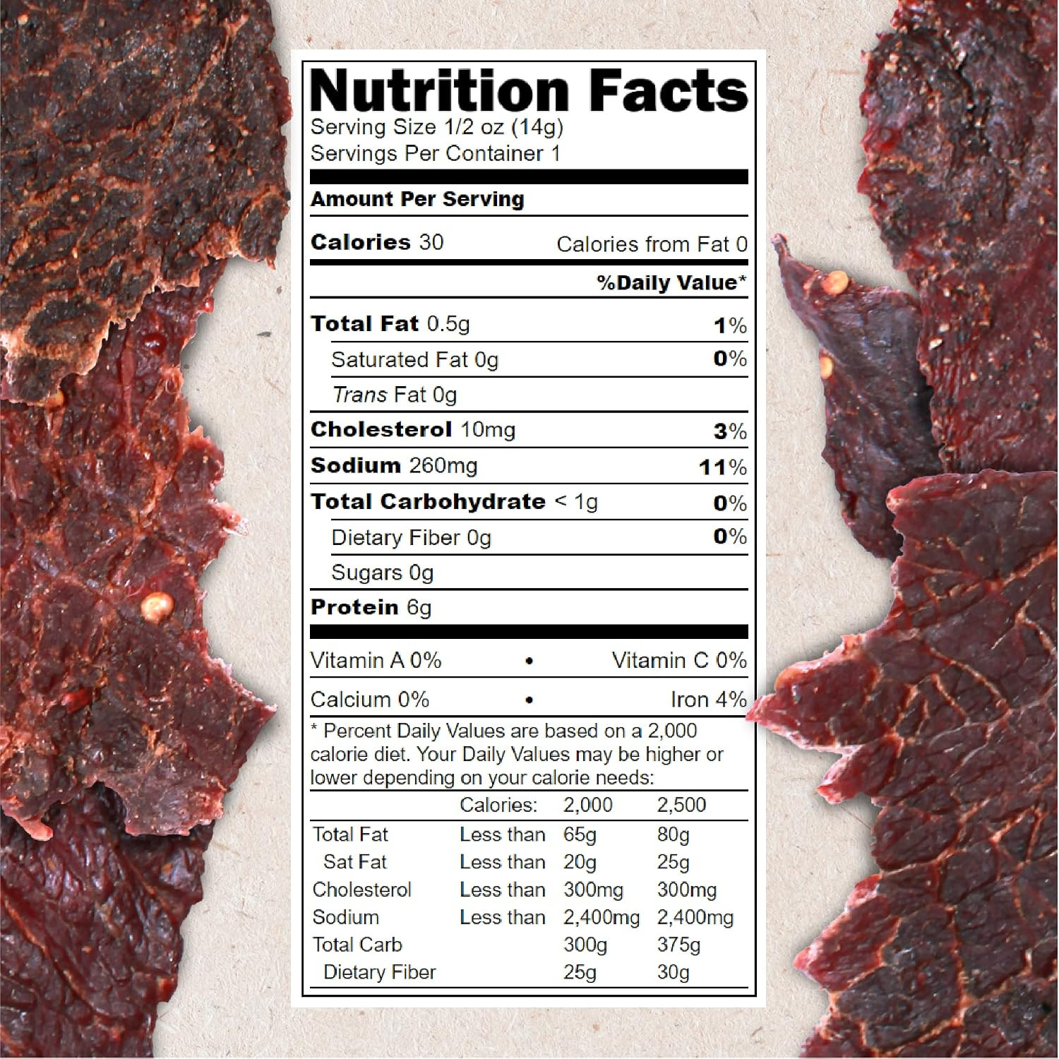 Handcrafted Beef Jerky Chew – Original Flavor – 24 Pack of 1/2 Oz. Cans