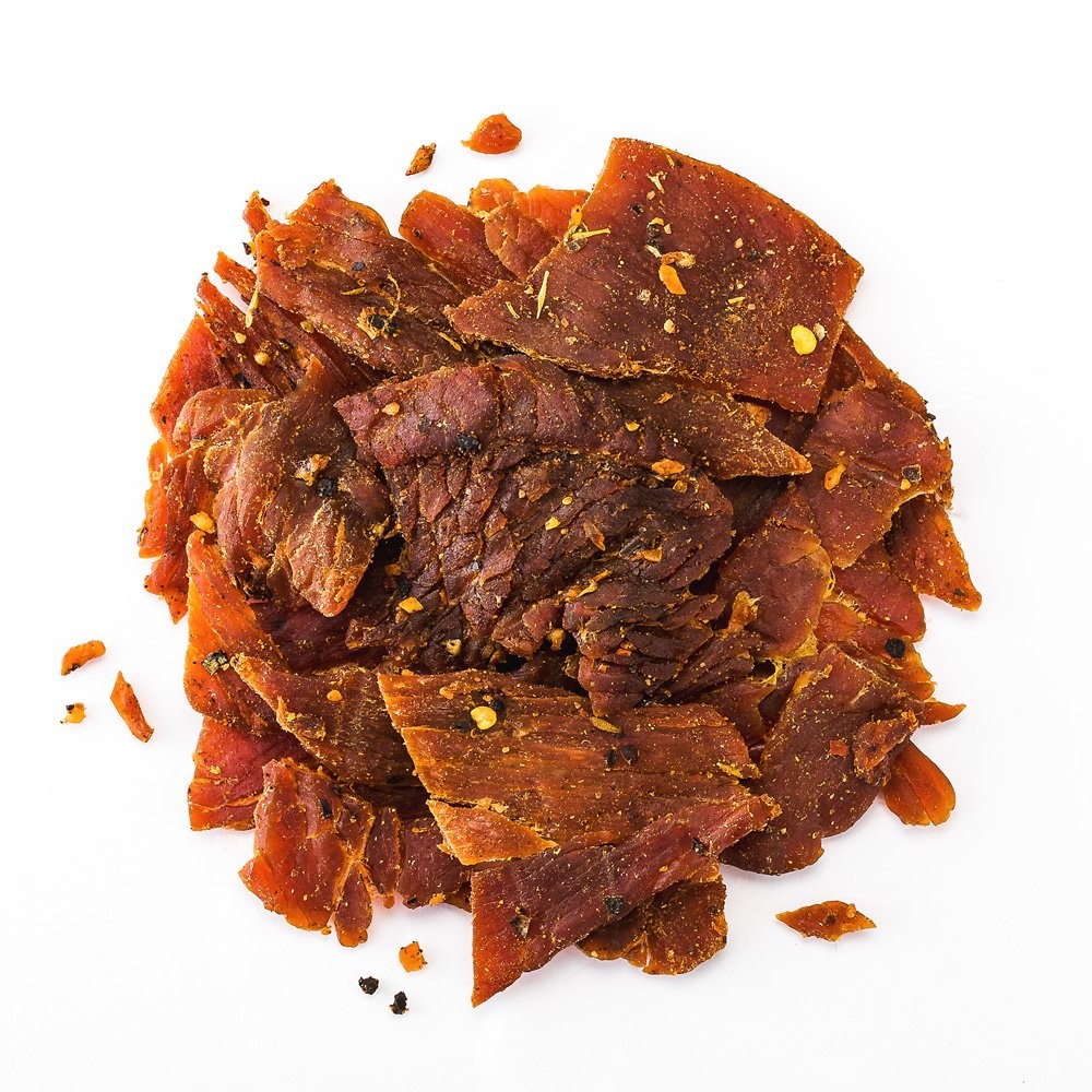 Perky Jerky Jamaican Turkey Jerky 14oz Low Sodium High Protein Snack