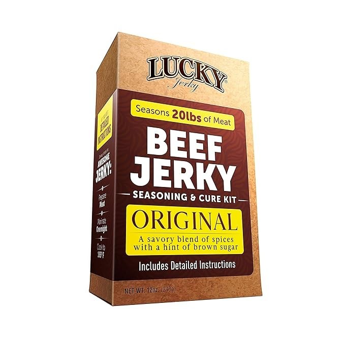Lucky Jerky Original DIY Jerky Seasoning Kits – Seasons 20lbs of Meat