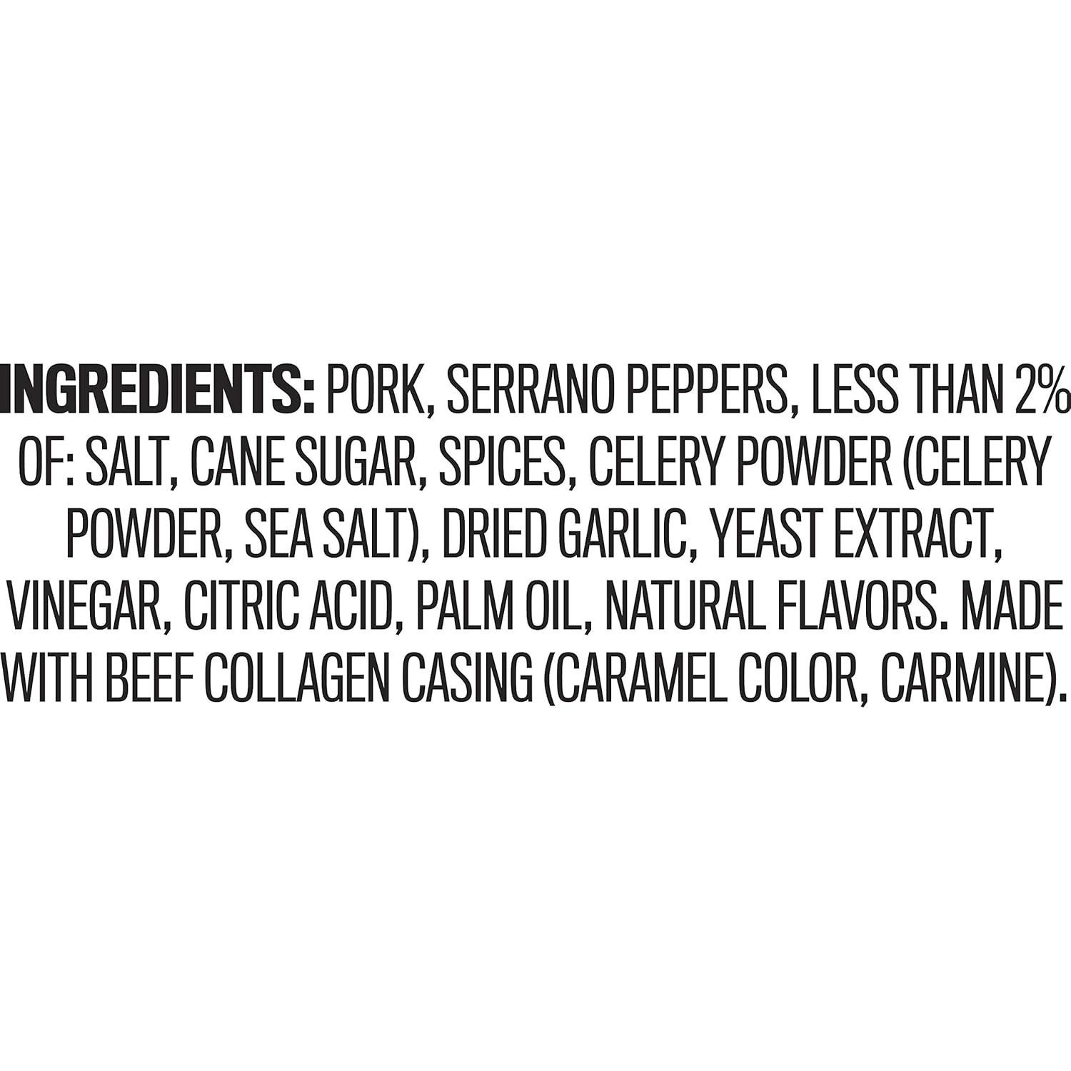 16oz Duke’s Hot & Spicy Pork Sausages – 7g Protein, Gluten-Free Gourmet Treat