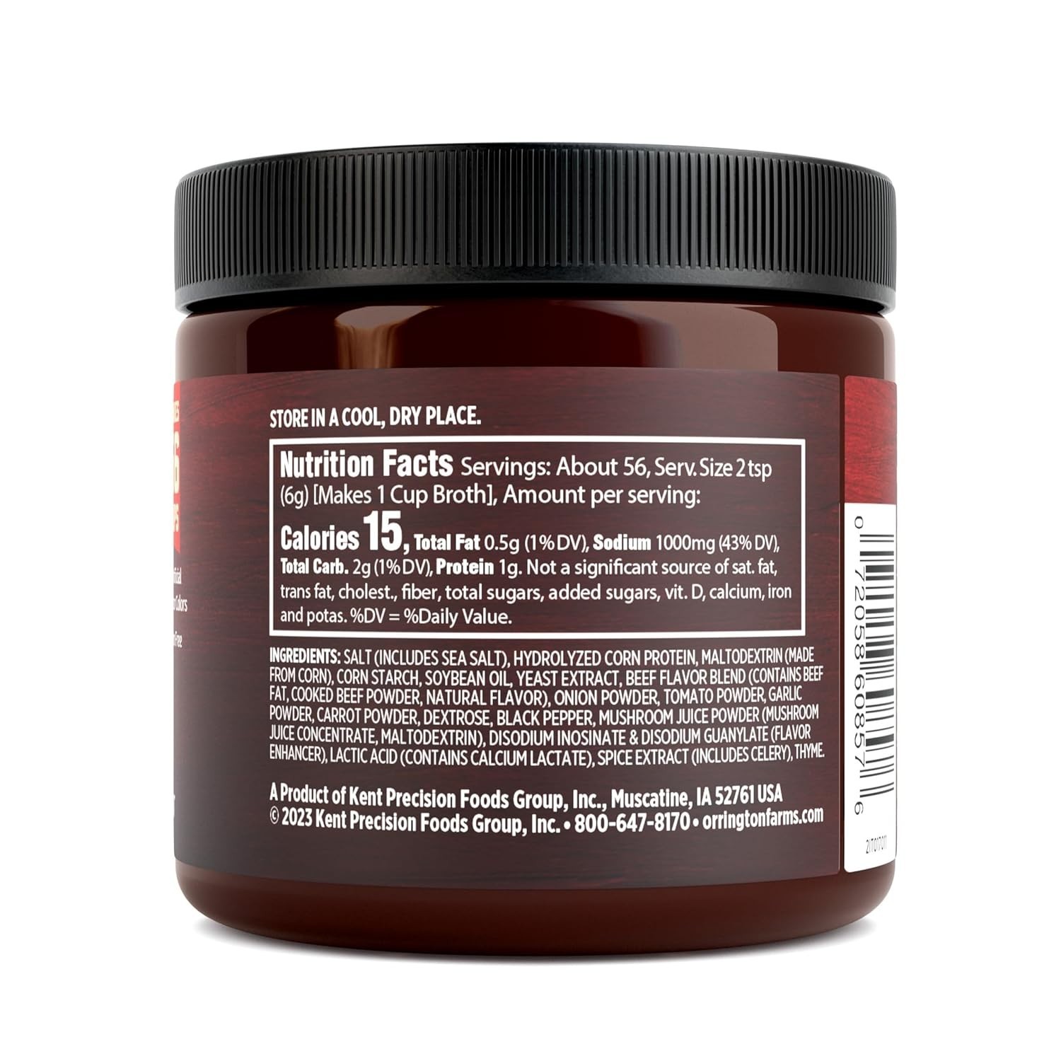 Beef Flavored Broth Base, Granulated Beef Flavored Bouillon, Versatile Usage,…