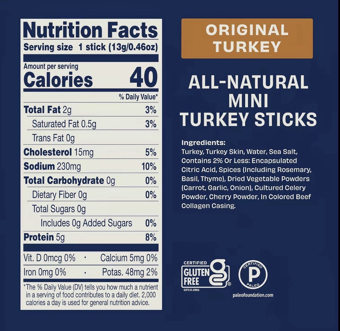Archer All-Natural Turkey Minis, 16 pack – Expiration Date April 2027
