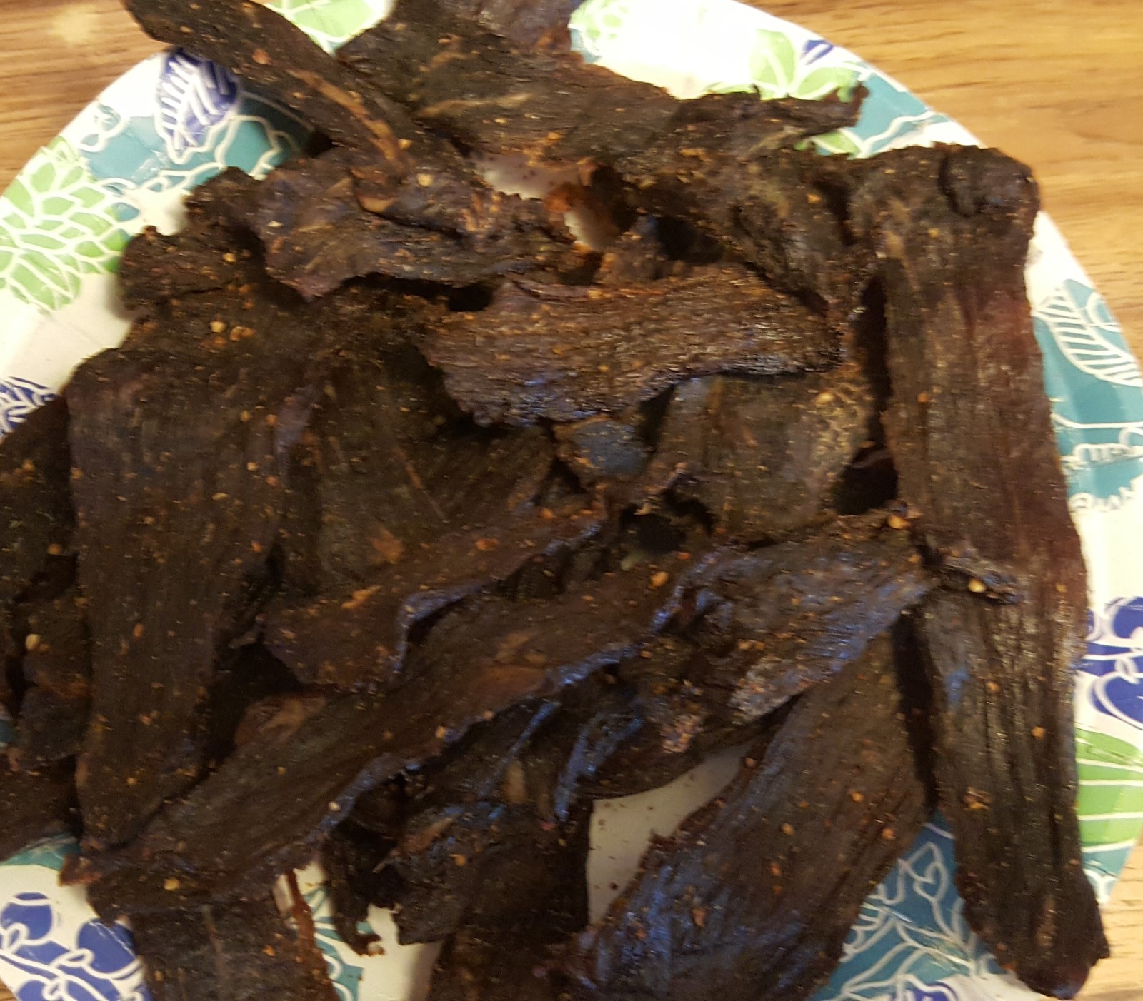 Juan & Teresa HOME MADE OLD SCHOOL BEEF JERKY 24 oz. Hot