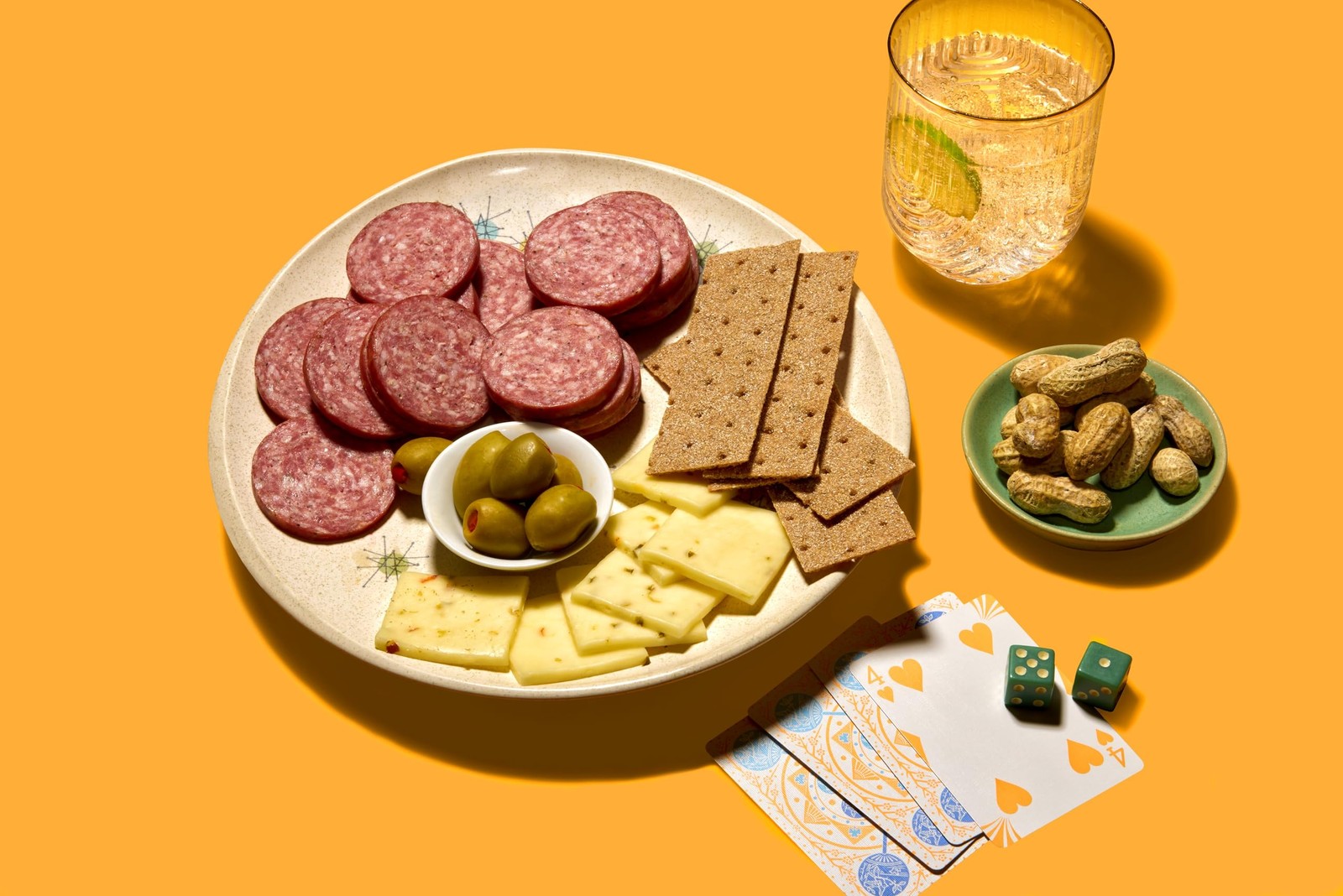 Jalapeno Cheddar Summer Sausage 20 oz High Protein for Charcuterie Cheese Boards
