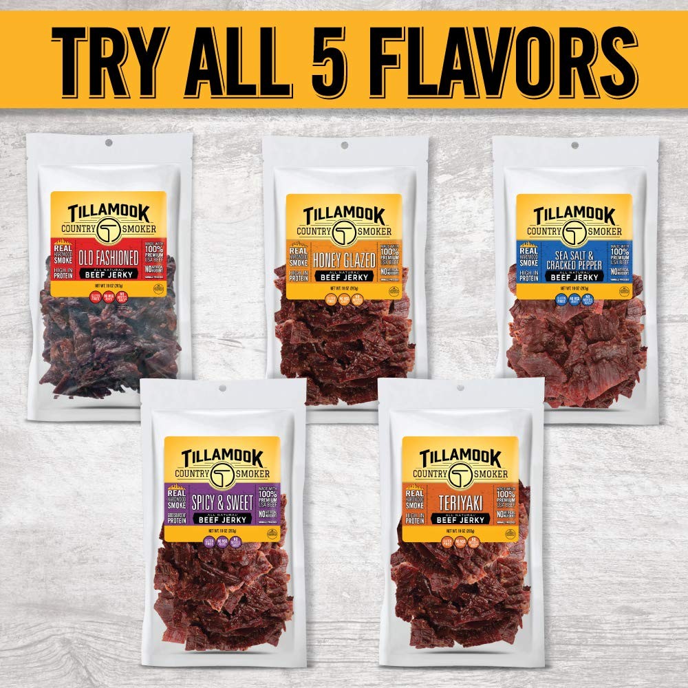 Tillamook Country Smoker Real Hardwood Smoked Beef 10 Ounce (Pack of 1)