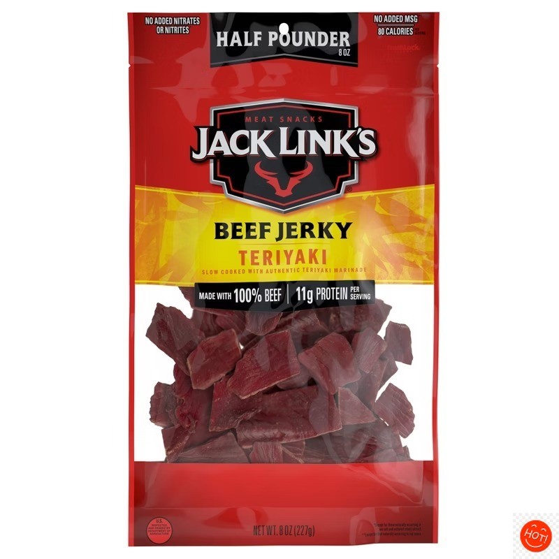 Jack Link’s Teriyaki Beef Jerky Mega Pack – 8oz
