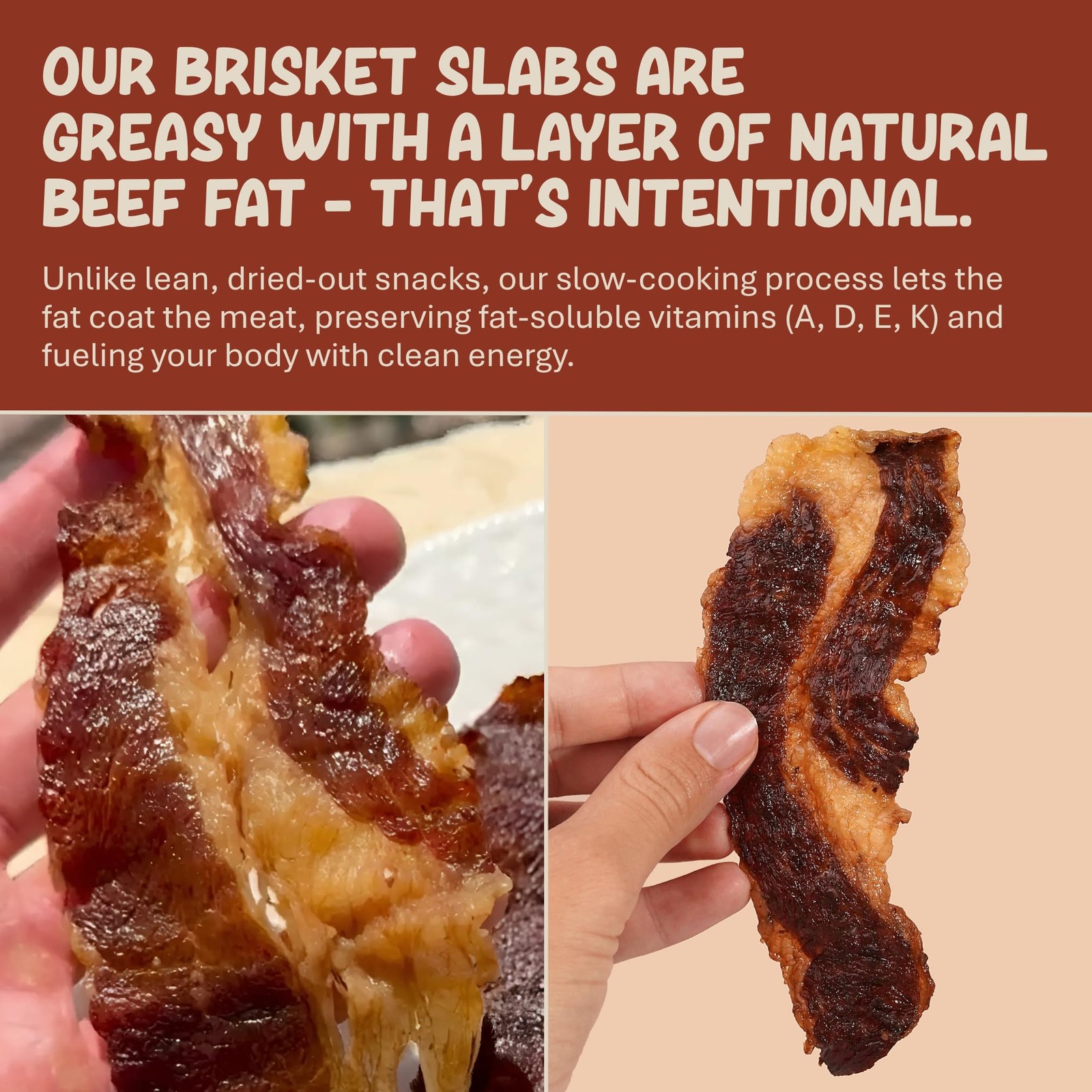 Grazly Beef Brisket Slab – Steakhouse Quality | GrassFed & Finished | Only Me…
