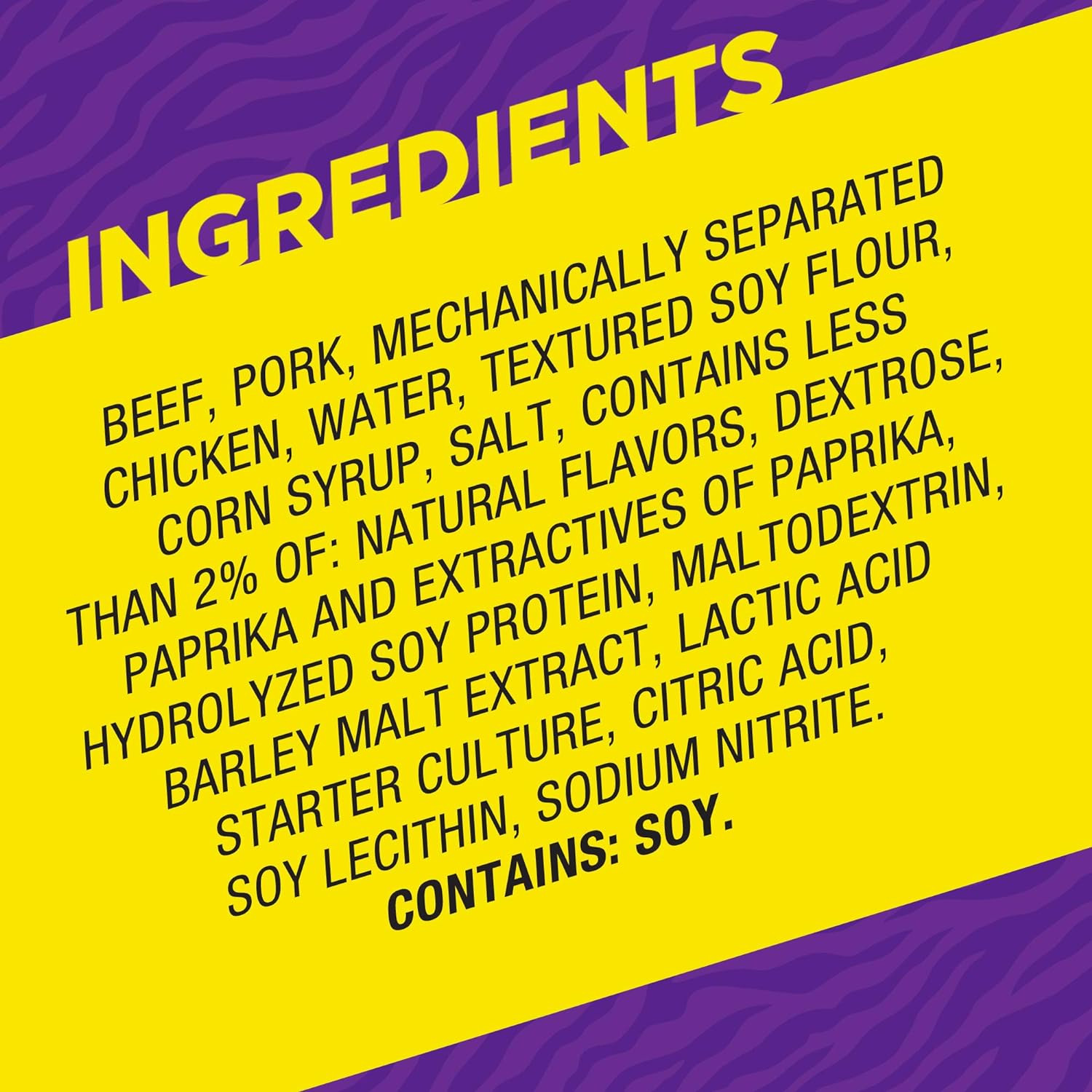 Palitos de carne ahumada Slim Jim Savage sabor original alto contenido proteico