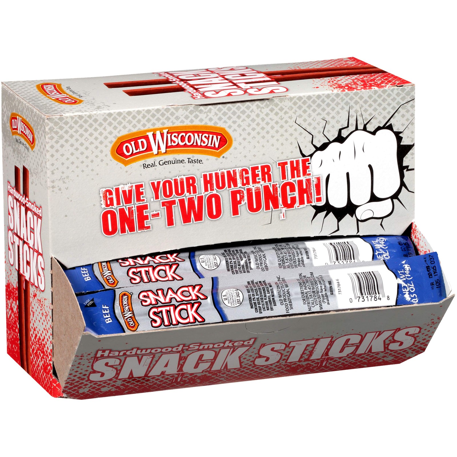Beef Sausage Snack Sticks, Naturally Smoked, Ready to Eat, High Protein, Low …